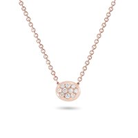 Collier Fiore Roberta srl Femme Pop in Or rosé Diamante 0.29 Ct FC4490R001 - FC4490R001